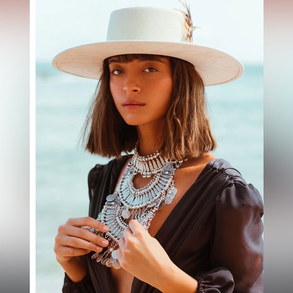 SUKISO BODRUM Coin Collar Statement Necklace Silver New Hippie Boho Bellydance - Picture 5 of 10